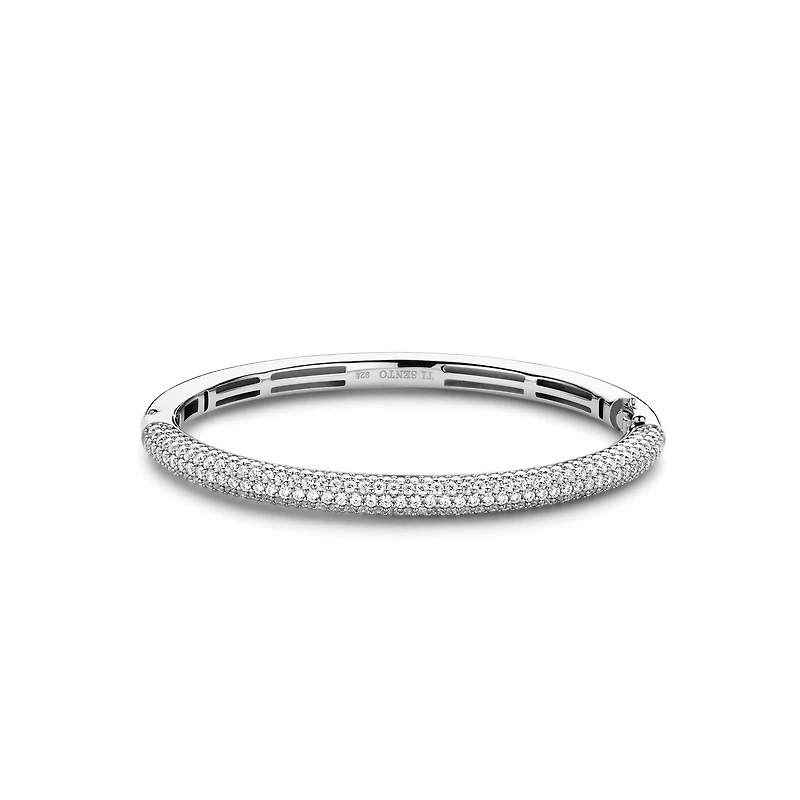 Signature TSM Pave Bangle Bracelet