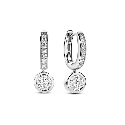 Core Signature Silver Earrings