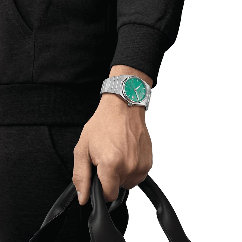 PRX Powermatic 80 Mint Green Waffle 40MM Watch