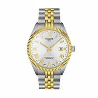 Ballade Steel and Yellow 39MM Watch