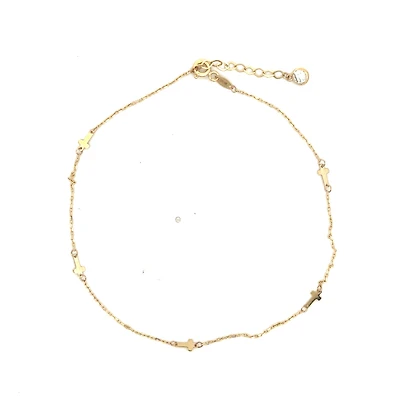 Cross Charms Ankle Bracelet