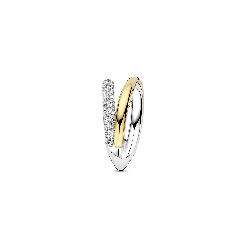 Crossover Trilogy Two Tone Ring