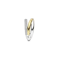 Crossover Trilogy Two Tone Ring