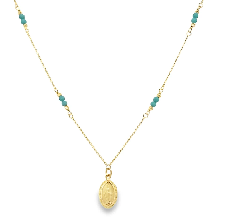 Oval Milagrosa Turquoise Necklace