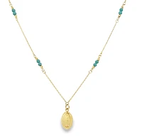 Oval Milagrosa Turquoise Necklace
