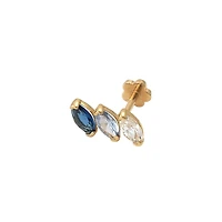 Gradient Blue Cartilage Single Earring