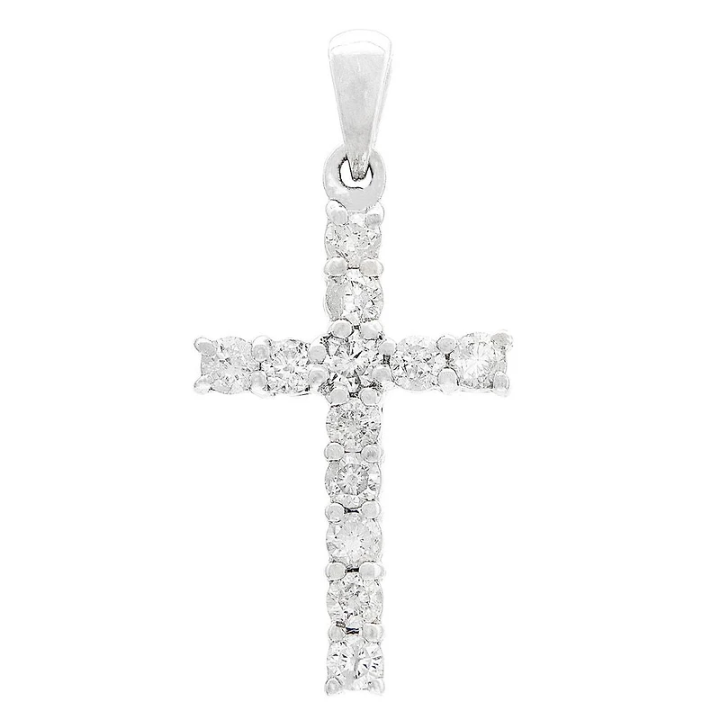 .45ct Diamond Cross Pendant