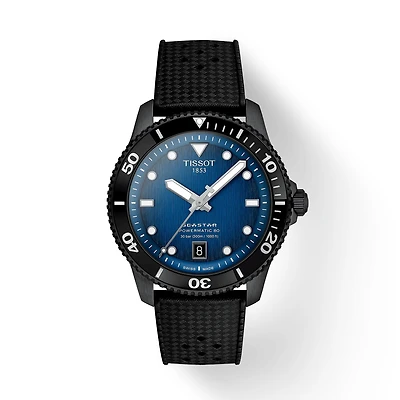 Seastar 1000 Powermatic 40MM Black/Blue Watch