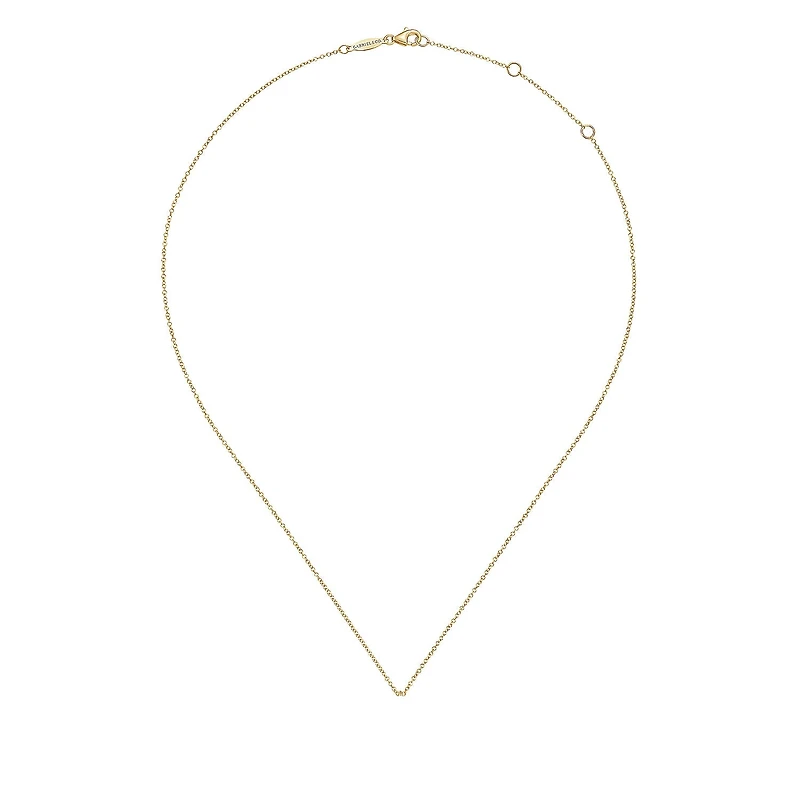 Diamond Teardrop Necklace