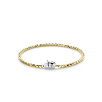 Round Box Golden Bracelet
