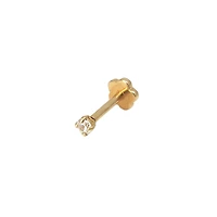 2MM Zirconia Single Cartilage Earring