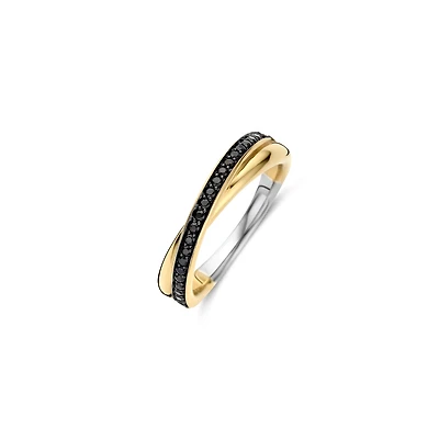 Black Crossover Ring