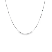 Diamond Cut Ball Link Chain