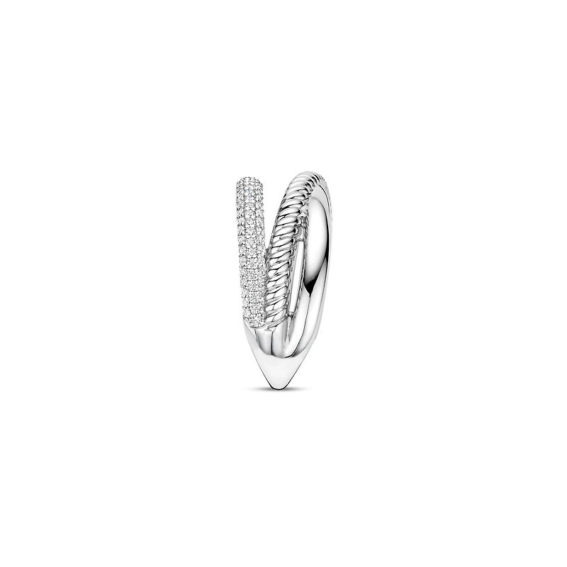 Crossover Trilogy Silver Ring