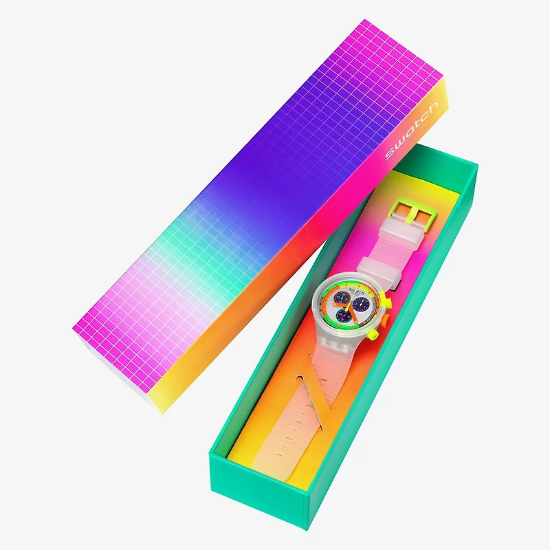 Neon Jelly Watch