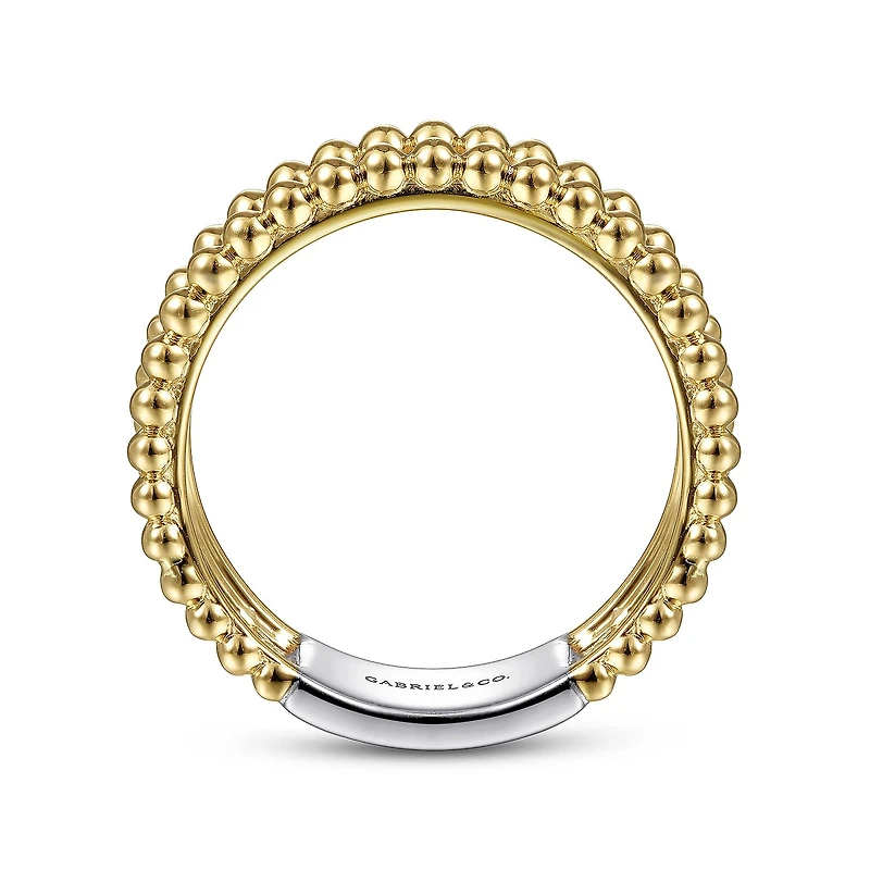Bujukan Beaded Edges Diamond Ring
