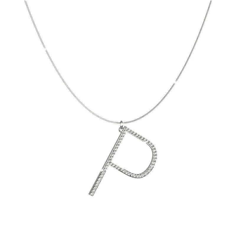 Sparkling Initial Necklace
