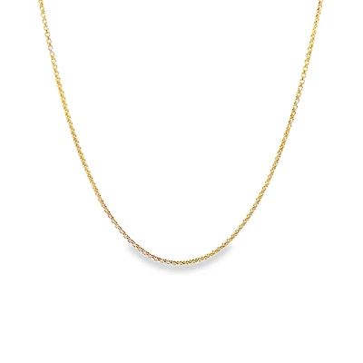 Yellow Gold Plated 42cm Chain