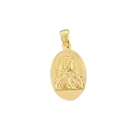Immaculate Virgin Mary with Baby Jesus 18MM Pendant
