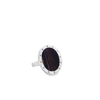 Tiger Eye Stone Ring (Size 54)