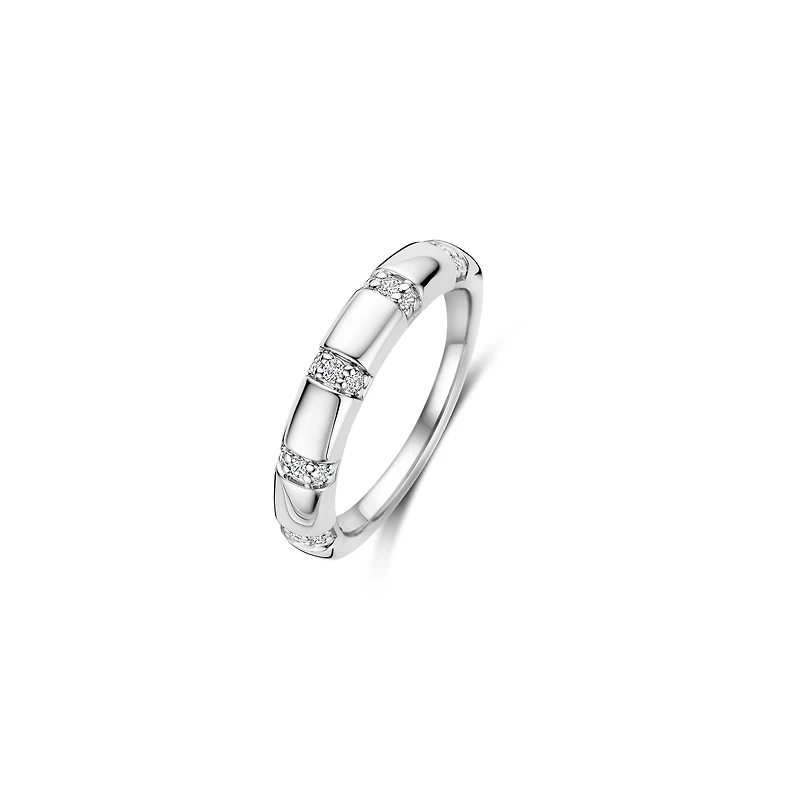 Linework Silver Ring