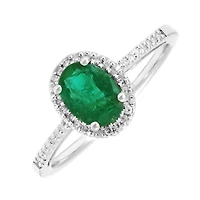 .81ct Emerald and Diamonds Ring