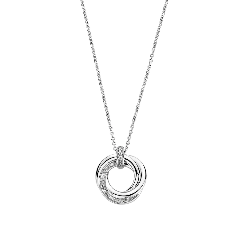 Trinity Pave Necklace