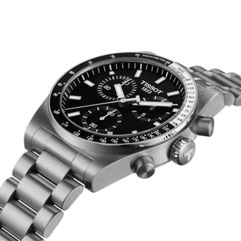 PR516 Black/Steel Chronograph 40MM Watch