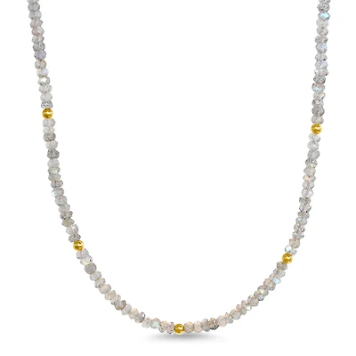 Natural Labradorite Gemstones Necklace