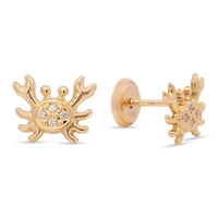 Crab Stud Earrings