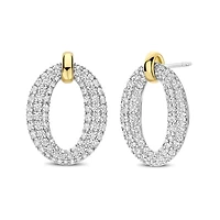 Oh Links Pave Earrings