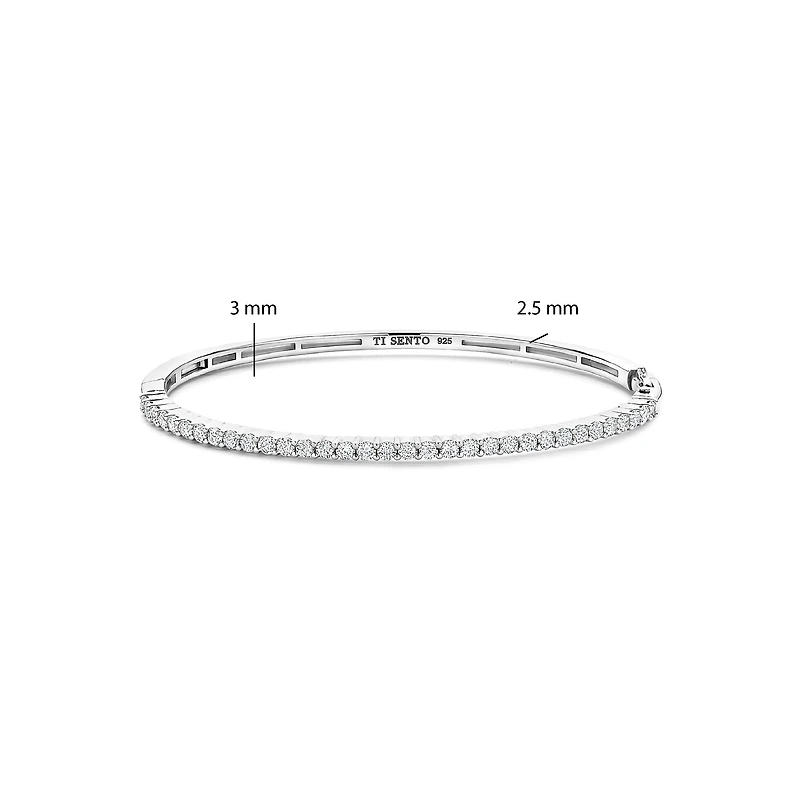 Tinsel Bangle Bracelet