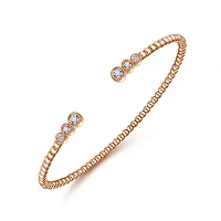 .24ct Diamond Rose Gold Bracelet