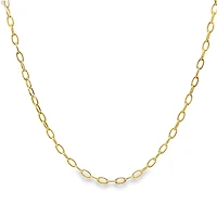 Oval 4.5MM Hollow Link Chain - 16 inches