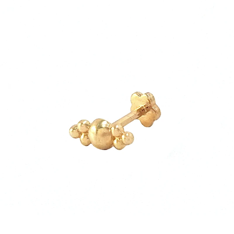 Ball Accents Cartilage Single Earring