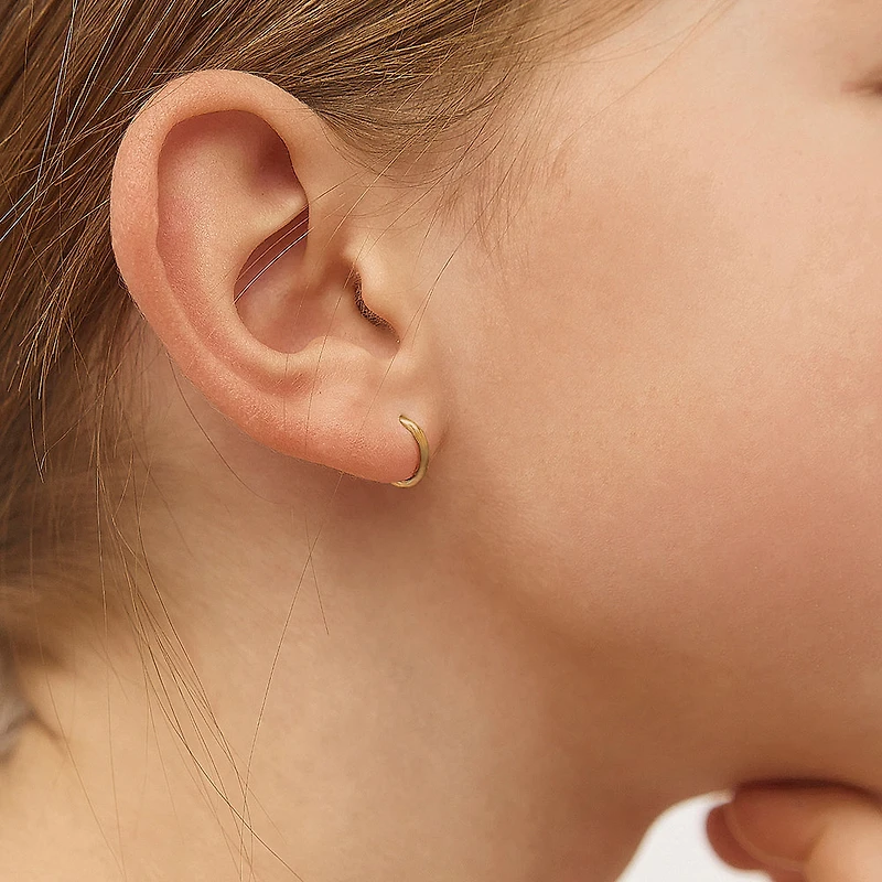 9MM Tiny Hoop Earrings