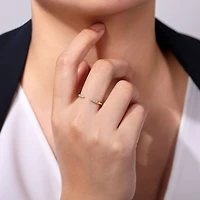 Open Tipped Diamond Ring