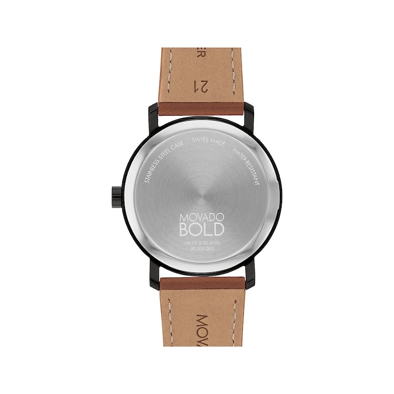 Bold 40MM Black/Brown Watch