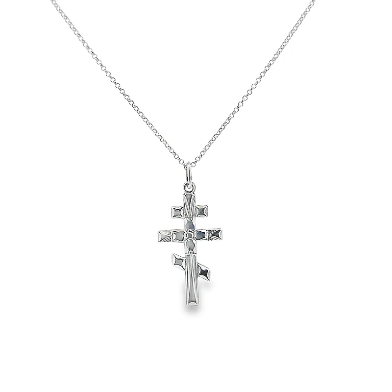 Sterling Silver Caravaca 30MM Pendant