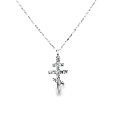 Sterling Silver Caravaca 30MM Pendant