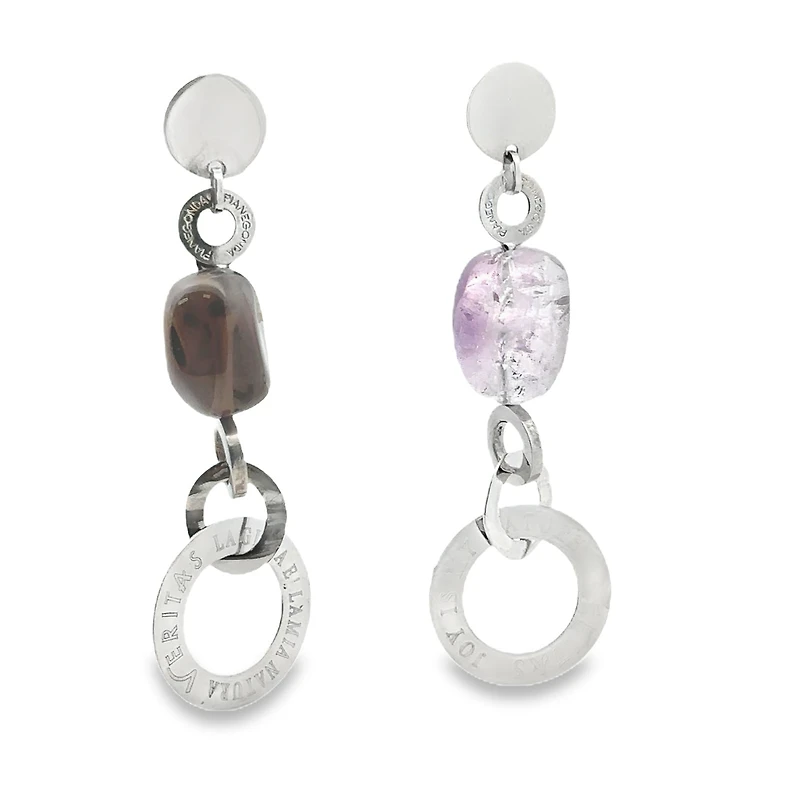 Pure Nature Strand w/Amethyst and Cognac