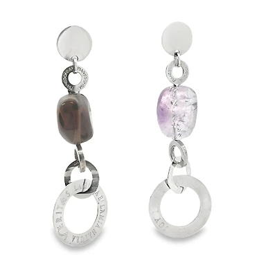 Pure Nature Strand w/Amethyst and Cognac