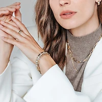 Armadillo Two Tone Bracelet
