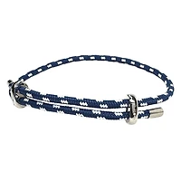 Marine Cord Slider Steel Bracelet
