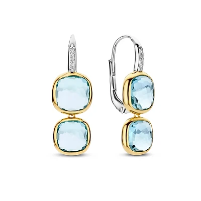 Shades of The Ocean Blue Earrings