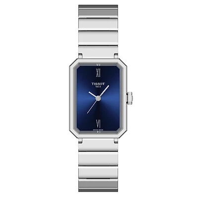 SRV Steel and Blue 30MM Watch