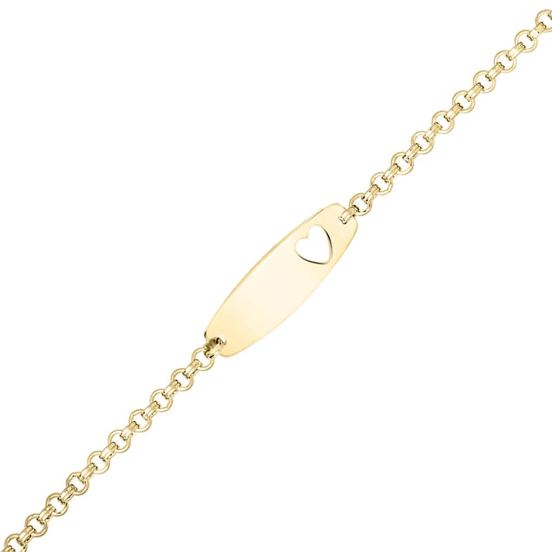 Valentino Heart Cut Out Kids Bracelet