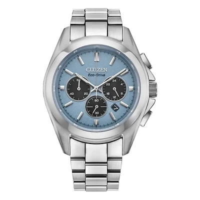 Sport Luxury Light Blue 41MM Watch