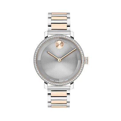 Bold Evolution 2.0 Rose/Steel Swarovski 34MM Watch