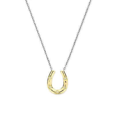 Horse Shoe Shine Necklace